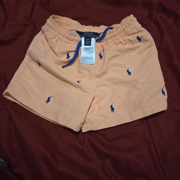 Polo by Ralph Lauren Kids' Orange Shorts - Picture 1 of 8